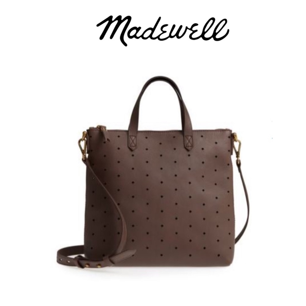 Madewell Perforated Mini Transport Castle Rock